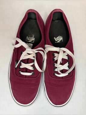 Vans Authentic Shoes Maroon Women’s Size 8.5
